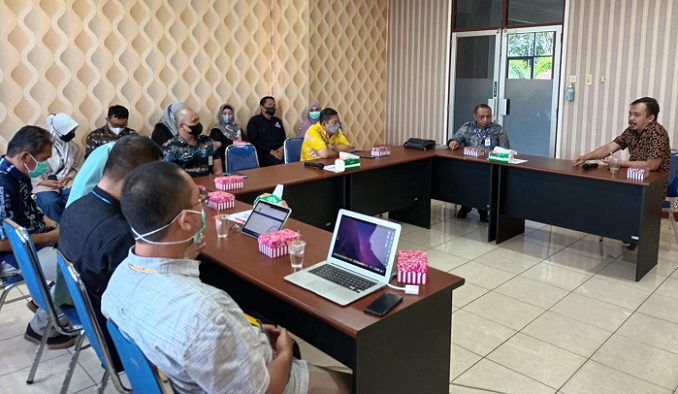 Kunjungan RSUD Ulin Banjarmasin terkait e-BLUD RSHD Barabai